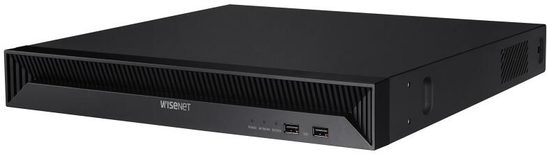 Hanwha Vision XRN-815S-8TB-S Netzwerkrekorder, 8CH 12MP 100Mbps 2 Bay PoE NVR - 8TB HDD