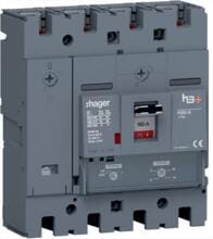 Hager HNT161DR Leistungsschalter h3+ P250 TM ADJ 4P4D N0-100% 160A 40kA FTC