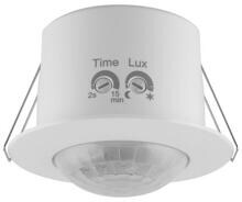 LEDVANCE SENSOR CEILING FLUSH 360DEG Bewegungs-und Lichtsensor, IP20, Decke bündig, weiß (4058075240315)