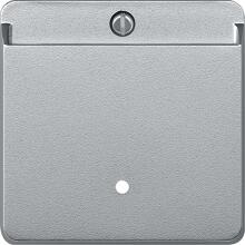 Merten 315460 Card-Schalter, System M, Thermoplast, Aluminium matt