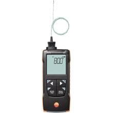 Testo 925 Temperaturmessgerät mit für TE Typ K Fühler, mit App-Anbindung (0563 0925)