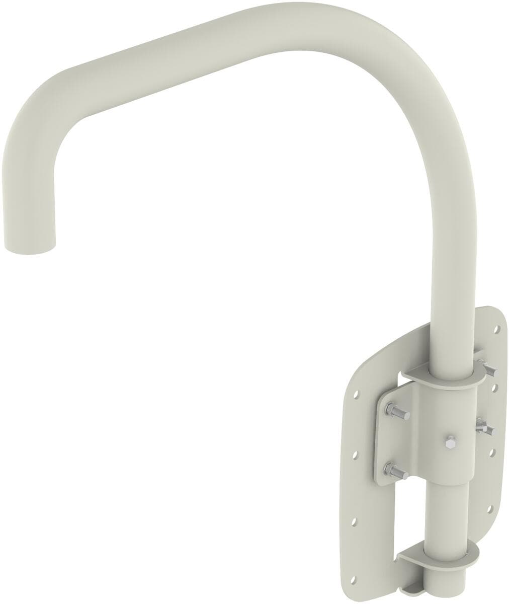 Hanwha Vision Brüstungshalterung für Kameras, außenbereich, aluminium, elfenbein (SBP-300LM)