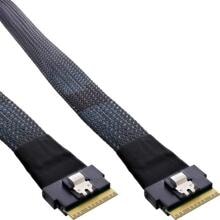 InLine Slim SAS Kabel, SFF-8654 8i zu SFF-8654 8i, 48 Gb/s