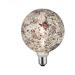 Paulmann Miracle Mosaic Edition Standard 230V LED Globe G125 E27 470lm 5W 2700K dimmbar, schwarz (28746)