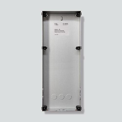 Siedle GU CL 08-0 Unterputzgehäuse Classic, Stahlblech verzinkt (210007737-00)