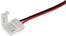 EVN Anschlussleitung für LED-Strip, Länge 15cm Uni-Color, 8mm, max. 60LED/m (LSTR08UNIASL)