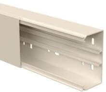 GGK 1021 Leitungsführungskanal FB 60x110-9001, PVC, mit Bodenlochung, cremeweiß