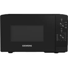 Siemens FF020LMB2 Stand Mikrowelle, 800 W, 20 L, Hydrolyse, LED-Beleuchtung, schwarz/edelstahl
