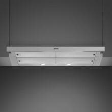 Smeg KSET999XE EEK: A Flachschirmhaube, 90 cm breit, 664 m³/h, LED Beleuchtung, 3 Leistungsstufen, Edelstahl