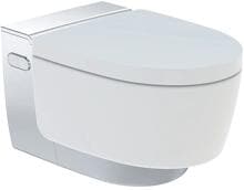 Geberit AquaClean Mera Comfort Dusch-WC-Komplettanlage Wand-WC hochglanz-verchromt (146210211)