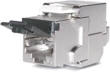 Dätwyler KS-T Plus 1/8 werkzeugloses Cat.6A (IEC) RJ45 Modul, geschirmt, mit Staubabsperrung (41806100ZF)