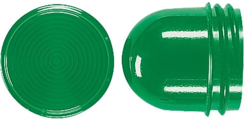Jung 37.06 Schraubhaube flach grün für Lichtsignal LM max.35 mm (10 Stck.)