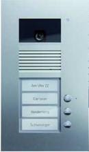 TCS AVU14030-0010 Video color Außenstation, 3 Tasten, UP, silber