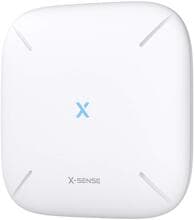 X-Sense SBS50 RF-Funk-Sicherheits-Basisstation mit 2,4 GHz WLAN für X-Sense Smart Geräte, weiß (ZASXS00104WEU)