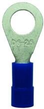 Protec.class PQKR 1,5-2,5/M4 Quetschkabelschuhe blau (05103869), 100 Stck.