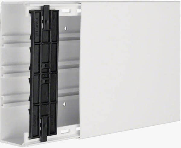 Hager FB6019009016 Leitungsführungskanal mit Geräte/Trennwandeinbauoption PVC FB 60x190mm verkehrsweiß