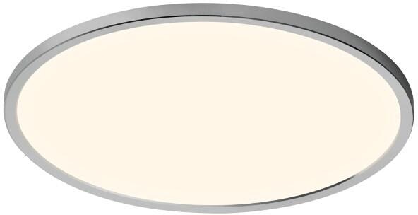 Nordlux Oja 42 Deckenleuchte, Dimmbar, 19 Watt, 2100lm, IP54, 3000/4000K, chrom (2015116133)