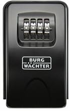 Burg Wächter KEY SAFE Schlüsseltresor für Schlüssel, 0,58L, Zinkdruckguss, schwarz