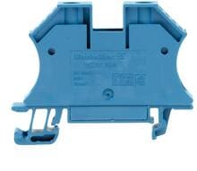 Weidmüller WDU 16 N Durchgangs-Reihenklemme, Schraubanschluss, 16 mm², 690V, 76A, blau