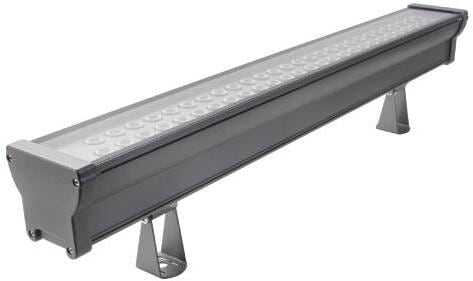 Brumberg LAVILO II MIDI LED-Wallwasher, IP66, DALI dimmbar, schwenkbar, 63W, L=930mm, RGBW, 7500lm, 10°x40°, titan (60891642)