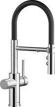 Blanco Catris-S Flexo Filter Armatur, Hochdruck, Auslauf 360° schwenkbar, beweglicher Schlauch und Brausefunktion