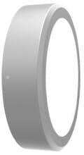 SITECO CL 31 Bulkhead Wand- und Deckenleuchte, 15W, 1575lm, 3000K, eisenglimmer (5CL721603)