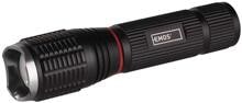 EMOS 1440813170 COB LED+LED Metall-Taschenlampe P3111, 230 lm, 3x AAA, Fokus, schwarz