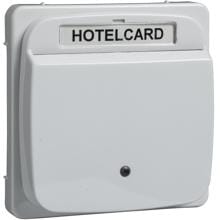 Elso 203054 Zentralplatte für Hotelcardschalter, Fashion/Riva/Scala, reinweiß
