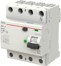AEG FI-Schutzschalter B 4p 440V 40A 0,03A 4TE REG (2CSF704556R1400)