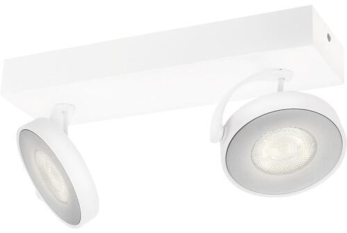 Philips Clockwork Dimmbarer LED Deckenspot, 9W, 1000lm, 2700K, weiß (915004331001)