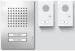 SIEDLE SET CLAB 850-2 E/W Audio-Set Classic Edelstahl
