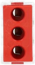 Wago 773-173 Verbindungsdosenklemmen, 3x 2,5-6 mm², transparent