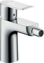 hansgrohe Metris Einhebel-Bidetmischer mit Zugstangen-Ablaufgarnitur, Messing, 7,5 l/min, Chrom (31280000)