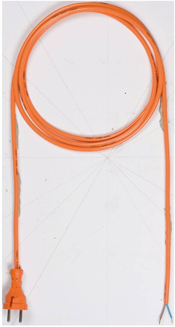Bachmann H05BQ-F Zuleitung, 2x1,00mm², 3m, orange (244.875)