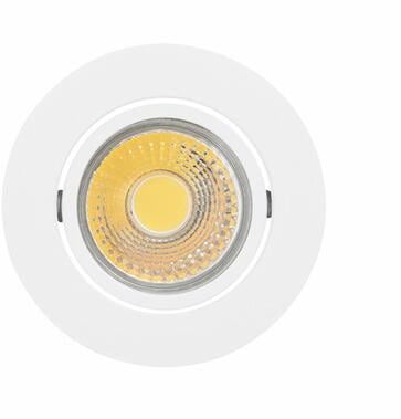 Nobile LED Downlight A 5068 T Flat weiß-matt 8W 930 38° dim C, 900lm, 3000K, weiß matt (1856861023)