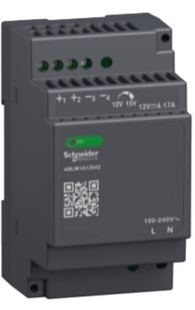 Schneider Electric ABLM1A12042 Spannungsversorgung, Modicon ABLM, Modular, getaktet, 1-phasig, 120-240V AC, 12V DC, 4,2A, 50W