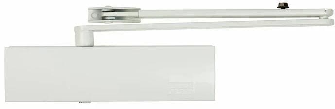 Burg Wächter TS 2000 V W Türschließer für Türbreite bis 125cm, Zink-Druck-Guss, weiß (15140)