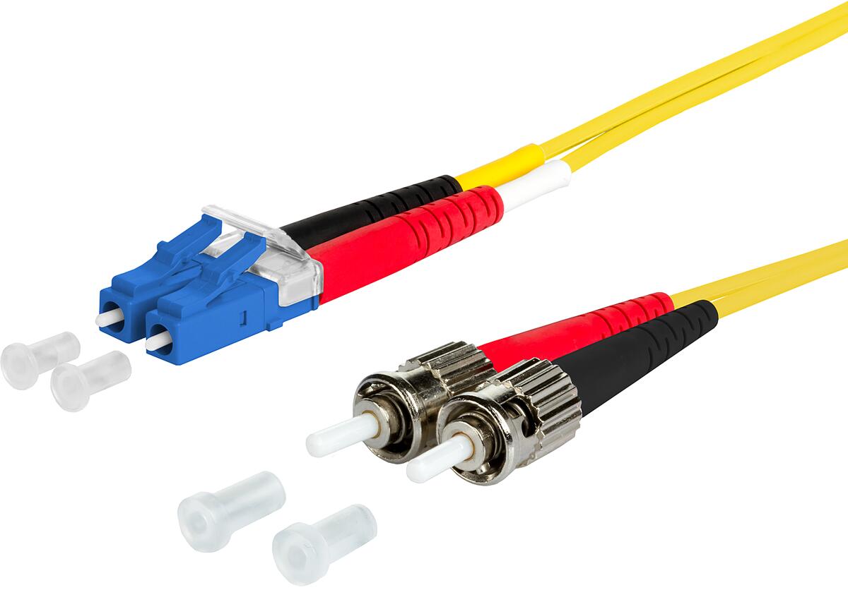METZ CONNECT OpDAT Patchkabel LC-D/2xST OS2, 10,0 m ( 151P1JOAOA0E )