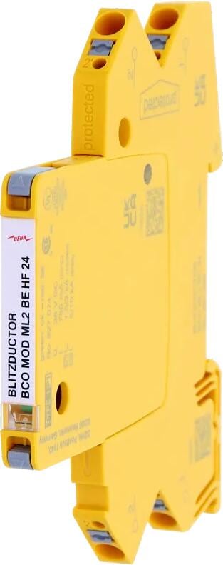 Dehn BCO ML2 BE HF 24 Modularer Kombiableiter für 2 Einzeladern BLITZDUCTORconnect mit Statusanzeige (927274)