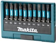 Makita Impact Black Bit-Set, PH/PZ/T, 10-tlg (E-12011)