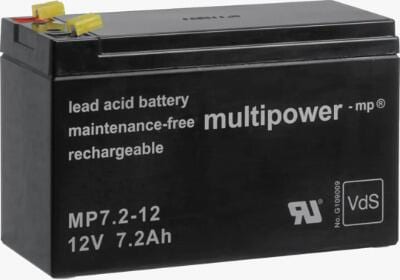 Hager RFA401D BEKA Backup-Akku 12V- 7,2Ah