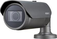 Hanwha Vision 2M Netzwerk-IR-Bullet-Kamera, 3,2-10mm (3,1x) motorisiertes Varioobjektiv, Tag & Nacht, WDR (120dB), IR 30m, dunkelgrau (XNO-L6080R)