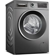 Bosch WGG2440R10 9kg Frontlader Waschmaschine, 1400 U/min., 60cm breit, EcoSilence Drive, SpeedPerfect, Hygiene Plus, silber-schwarzgrau