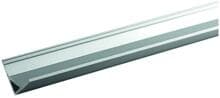 Rutec 65625 Aluprofil Eck 16/16E für LED-Stripes bis 11mm Breite, LxBxH 2000 x 16 x 16 mm, aluminium