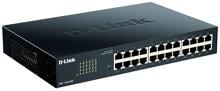 D-Link 24-Port Layer2 Smart Gigab.Switch 24x10/100/1000Mbit/s, PoE, schwarz (DGS-1100-24V2/E)