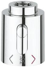 GROHE Temperaturwählgriff für Thermostat, chrom (06676000)