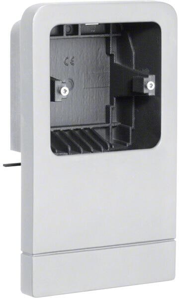 Hager SL200809119016 Geräteträger universal für UP-Geräte mit Rahmen zu SL 20x80mm, verkehrsweiß