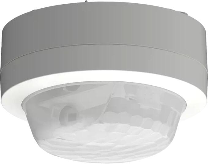 Theben PIRA TC AP Bewegungsmelder (PIR) Korridor, Deckenmontage Aufputz innen, 360° rechteckig, 25 x 3 m, 1 Kanal Licht, 200 W LED, weiß (1030205)