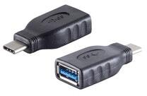 S-CONN Adapter, USB 3.1 C St. - USB 3.0 A Buchse (13-30008)