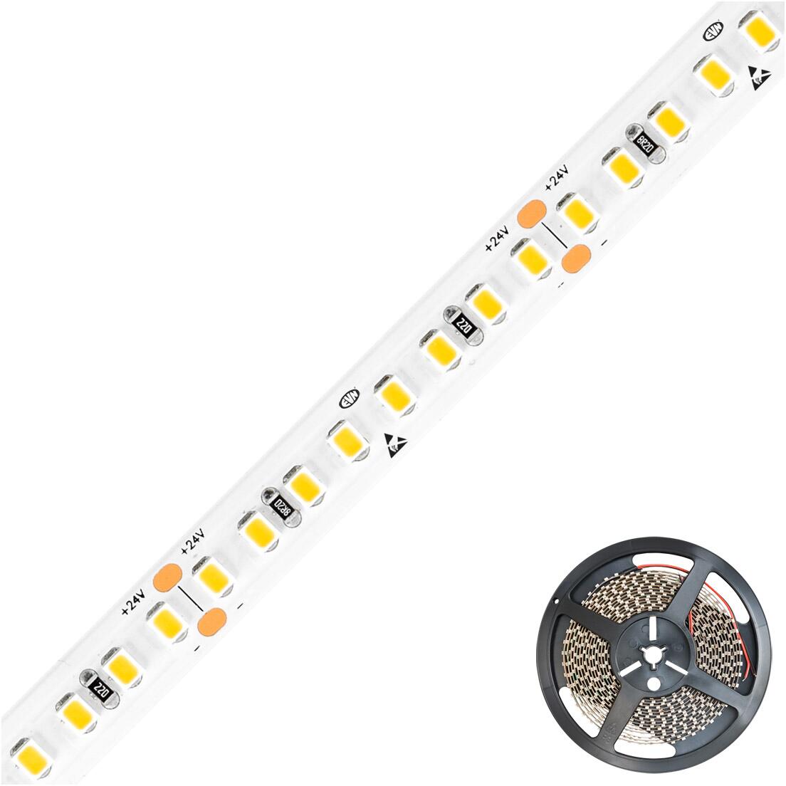 EVN LED-Strip, IP67, 48V/DC, 14,4W/m, 2097lm/m, 160LED/m, 3000K, IC-Chips, CRI97, 5m-Rolle (IC6748802802)